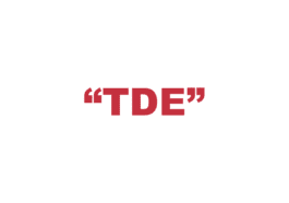 What does "TDE" mean?