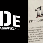 TDE's Studio Rules