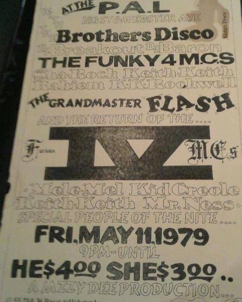 The Funky 4 MCs Vs. Furious Five MCs was the first rap battle.