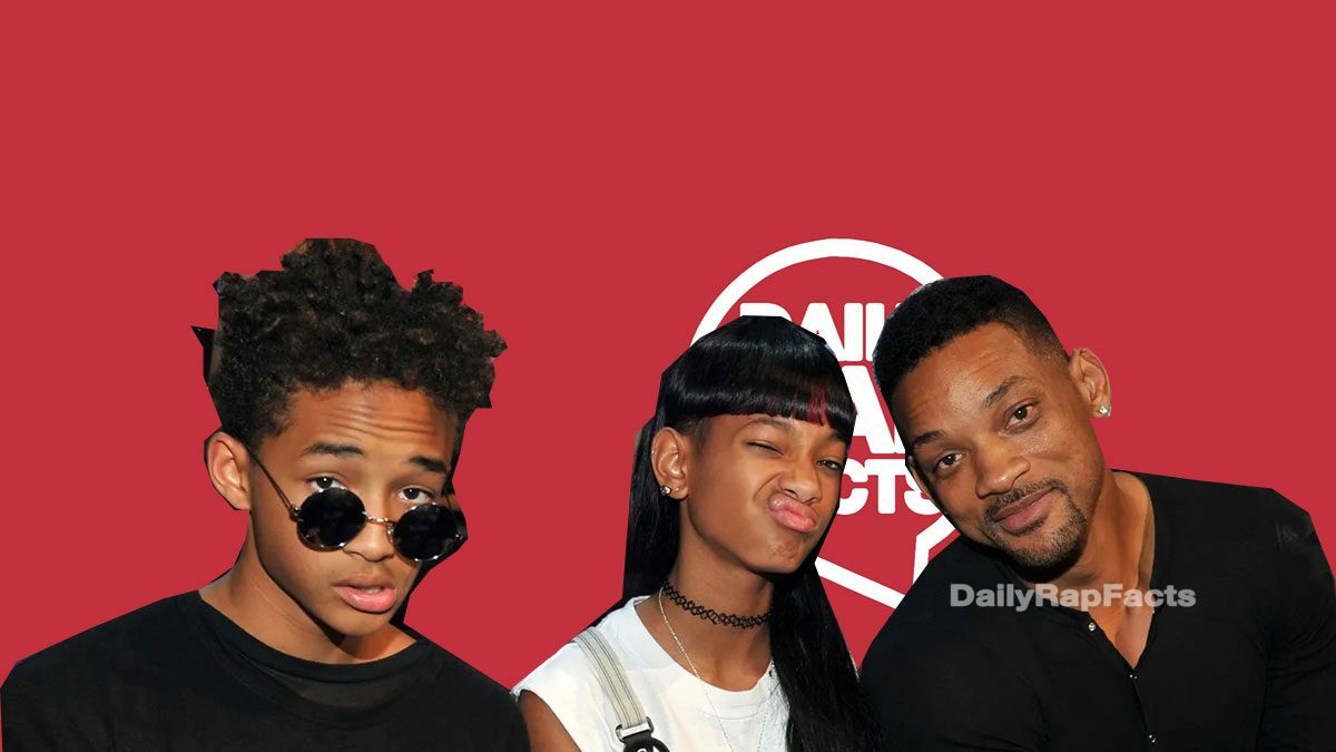 Will, Willow and Jaden Smith