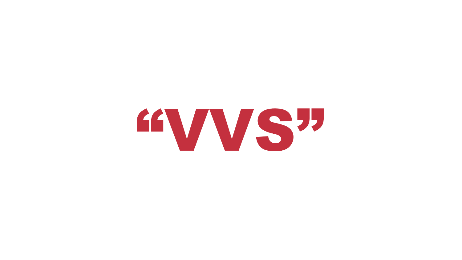 What does “VVS” mean?
