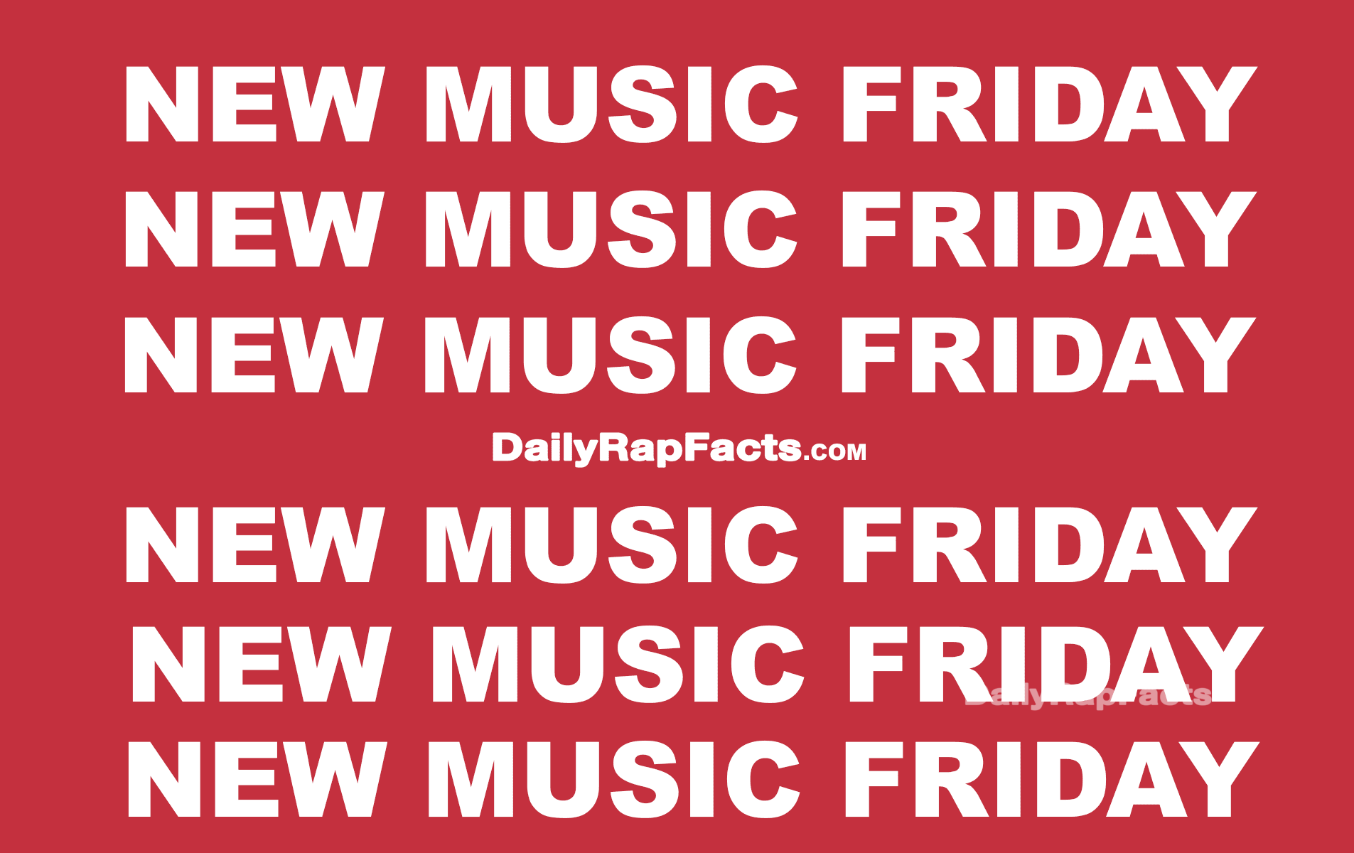 Why does New Music release on Fridays?