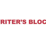 What does "Writer's block" mean?