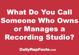 What Do You Call Someone Who Owns or Manages a Recording Studio