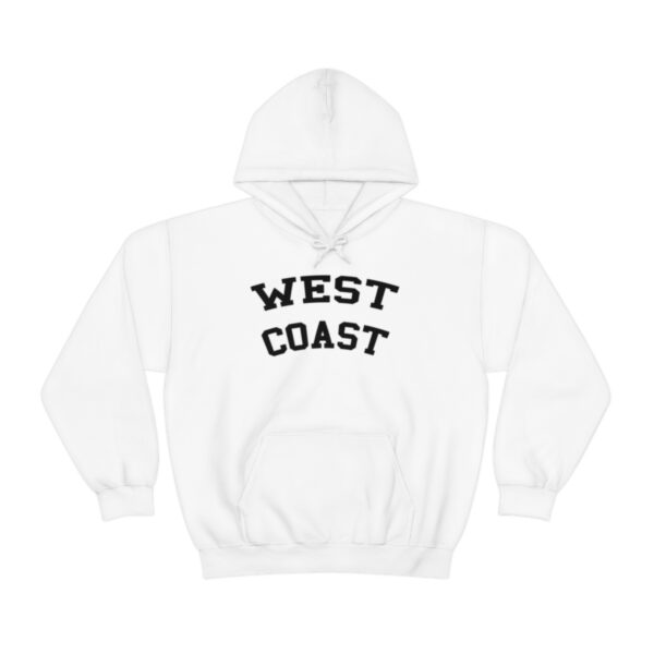 White West Coast Hoodie Sweatshirt