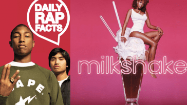 Kelis' "Milkshake" was written and produced by Pharrell Williams and Chad Hugo