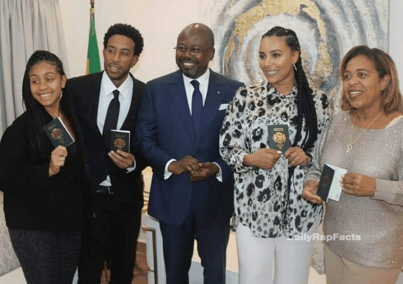 Ludacris is a citizen of Gabon
